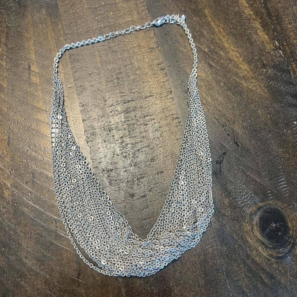 Silver necklace